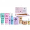 Hair Jazz Haarwachstum-Set: Shampoo, Spülung, Maske, Lotion, Serum, Vitamine, Leave-In-Haarcreme, Hitzeschutz und Ampullen