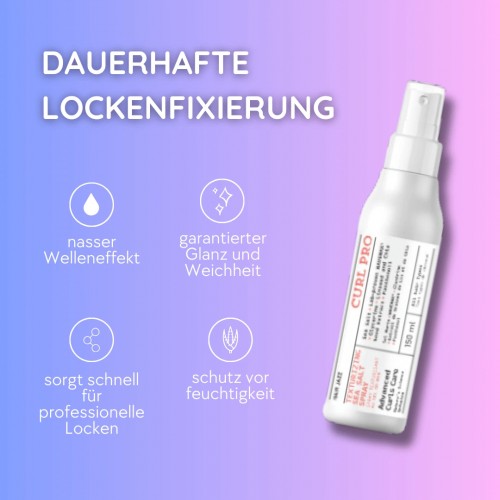 Meersalzspray für extra starke und glänzende Locken für alle Haartypen