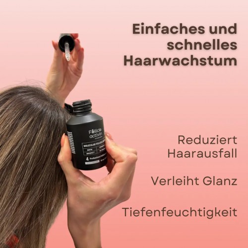 Follicle Activin-Set für neuen Haarwuchs und schnelleres Haarwachstum + Ein Set gratis
