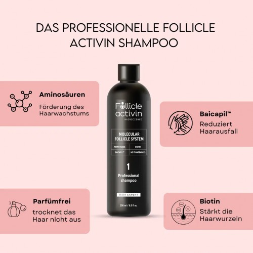 Das professionelle Follicle activin Shampoo