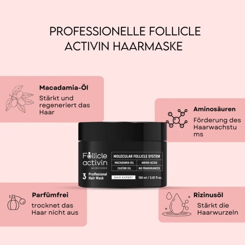 Professionelle Follicle activin Haarmaske