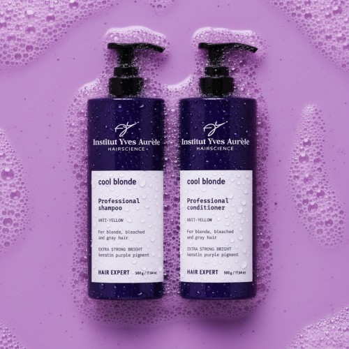 Neutralisierendes Shampoo gegen Gelbstich