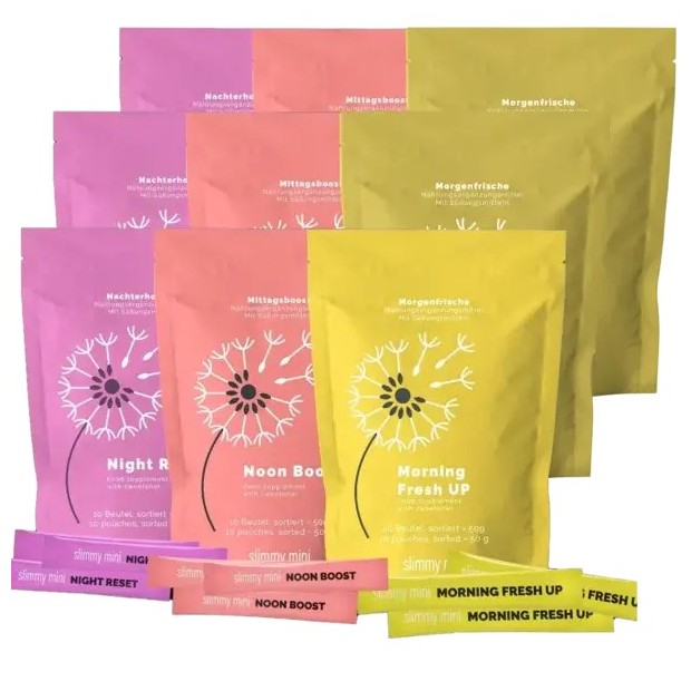 Slimmy Mini - Super Schlankheits -Shots Das effektivste 30-Tage-Slimming-Packung